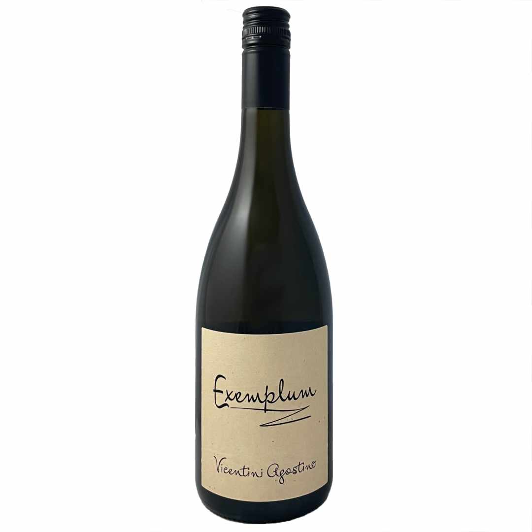 Vicentini Agostino Exemplum Trebbiano di Soave from the Terrelunghe vineyard in Soave, a dry medium to full bodied dry white Italian wine