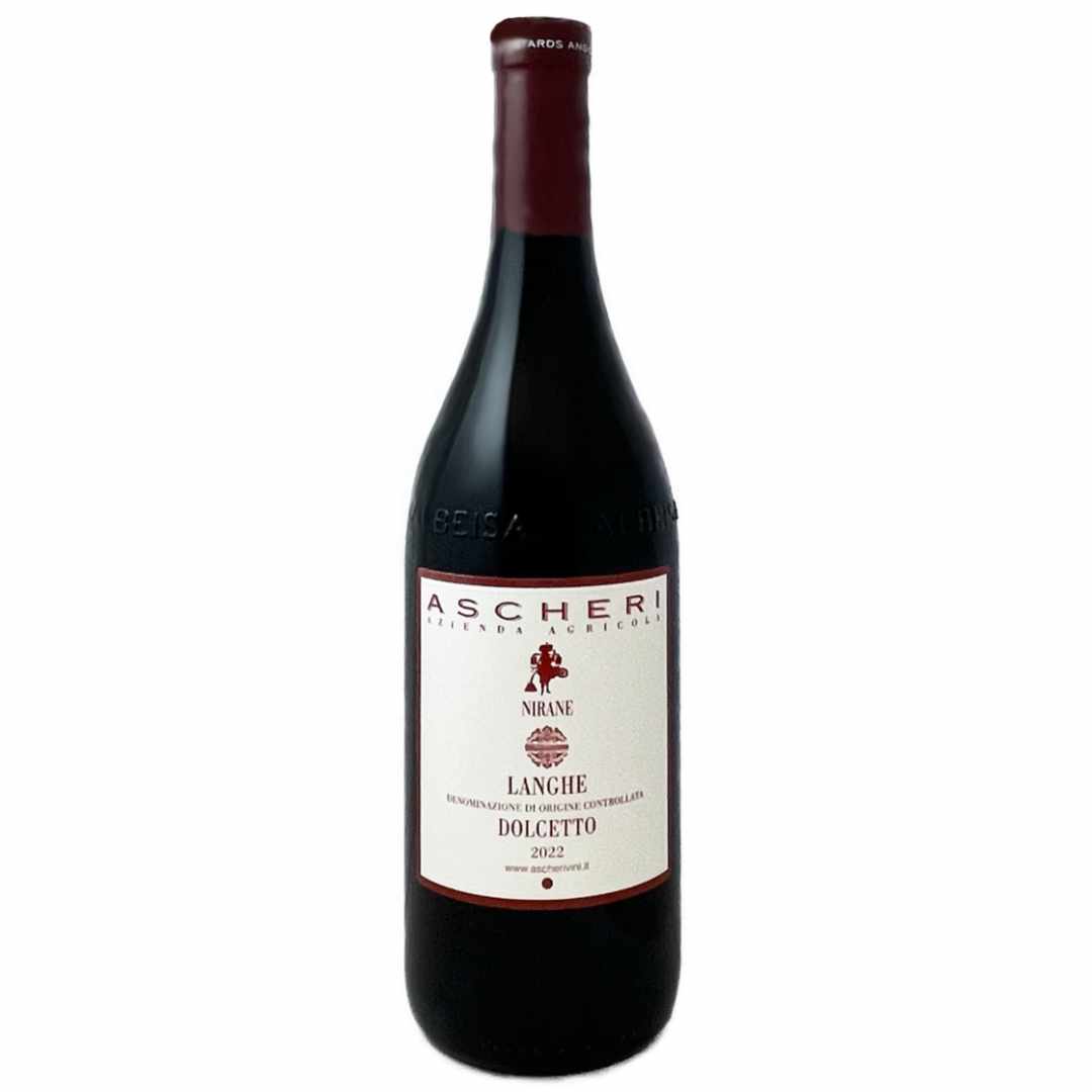 Matteo Ascheri Langhe Dolcetto Nirane 2022 a medium to light bodied dry red wine from Piedmont North West Italy