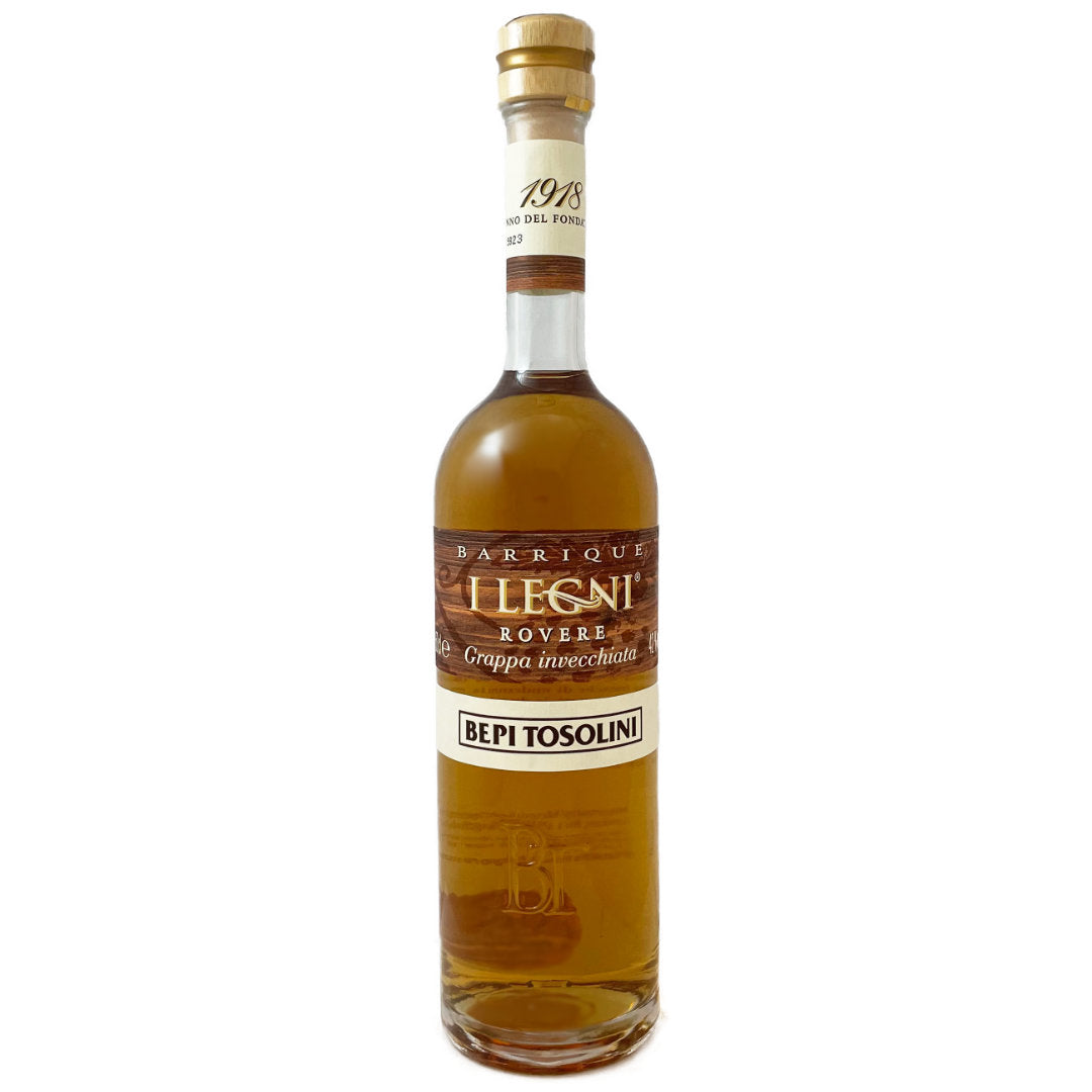 Bepi Tosolini Grappa Rovere Oak aged Grappa from the Veneto