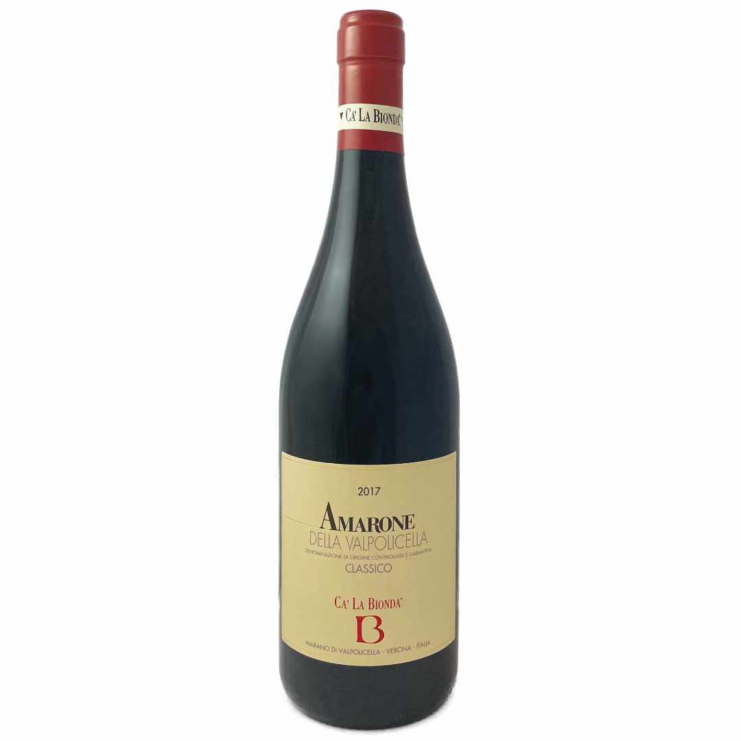 Amarone form Ca La Bionda imported by Bat and Bottle