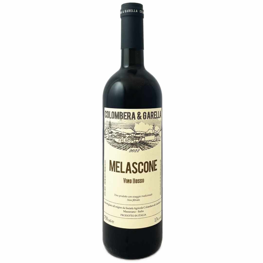 Colomber and Garella Melascone 2022 which is basically a de-classified Coste della Sesia an elegant medium bodied Nebbiolo from Bramaterra in the Alto Piemonte