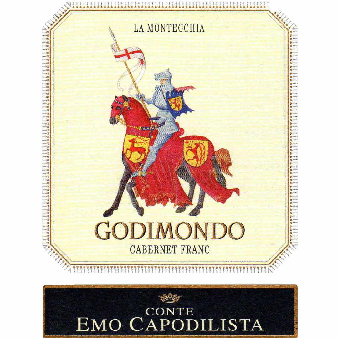 Conte Emo Capodilista La Montecchia Colli Euganei Cabernet Franc Godimondo a light bodied Veneto IGT red wine