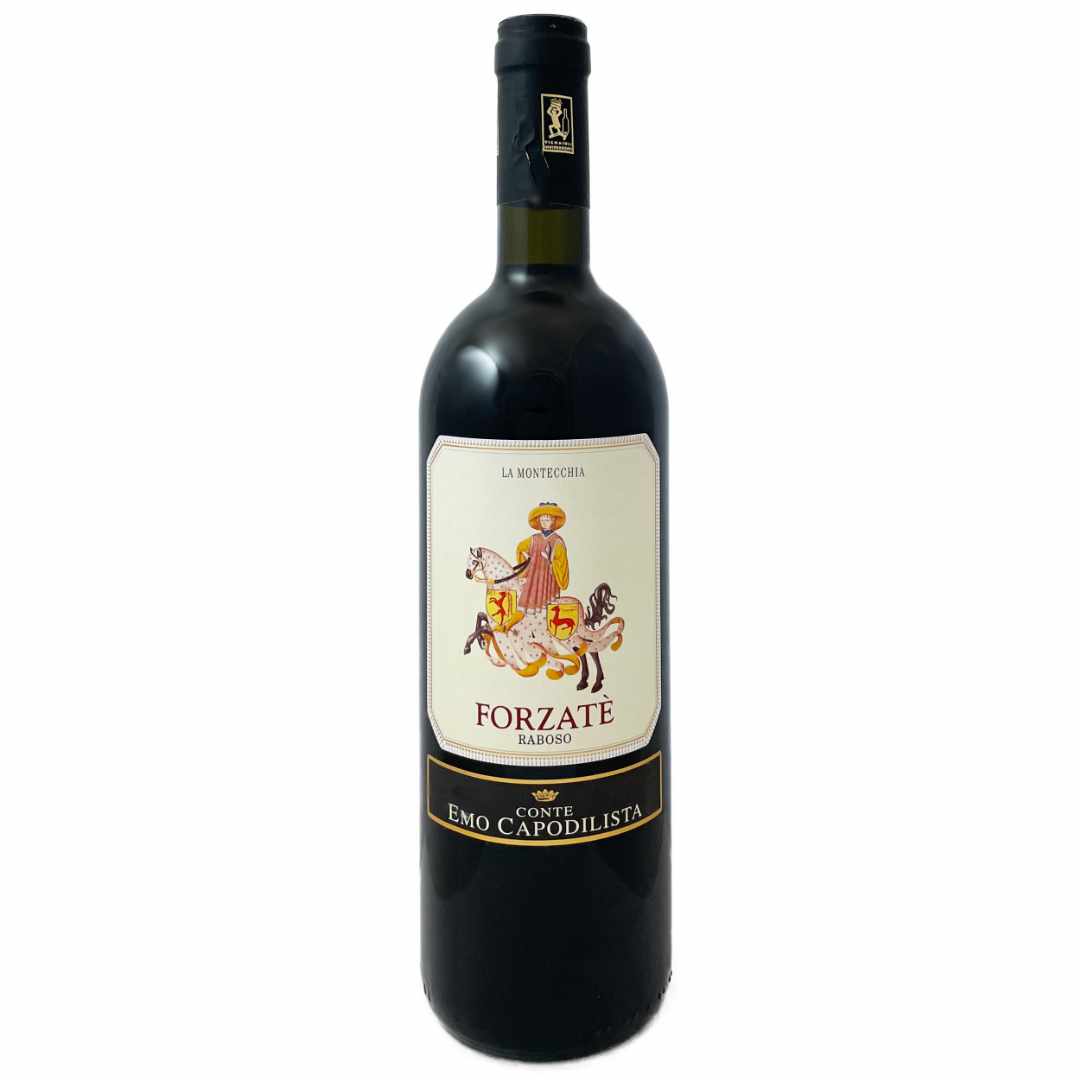 Conte Emo Capodilista La Montecchia Forzate a full bodied Italian red wine from the Veneto made from the Raboso grape