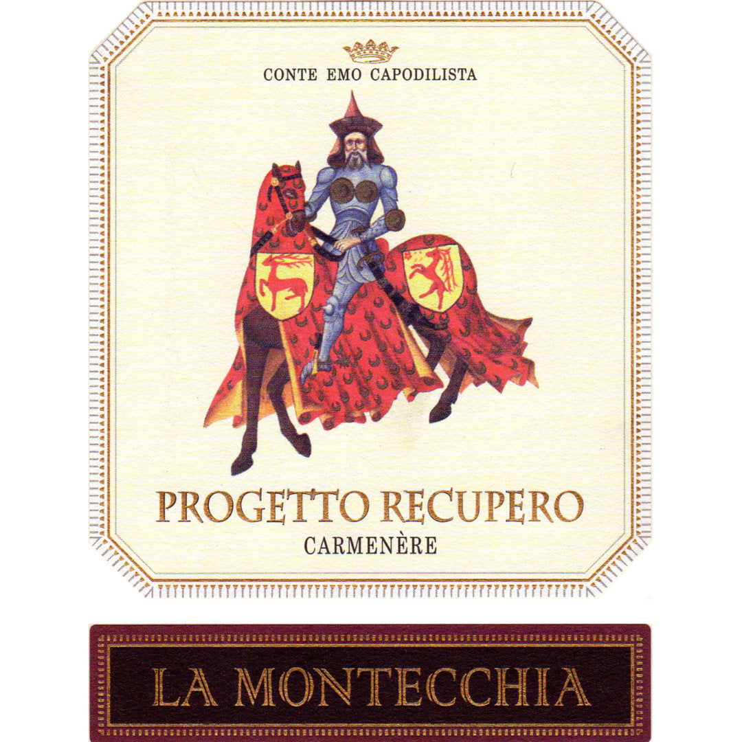 Conte Emo Capodilista. La Montecchia Carmenere 'Progetto Recupero'-Label