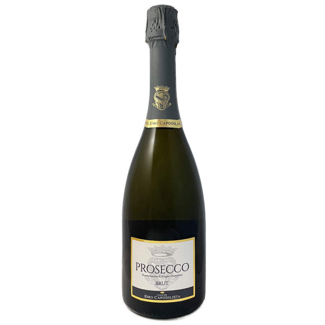 Conte Emo Capodilista. Prosecco Brut DOC from the Colli Euganei where Glera was once called Serprino