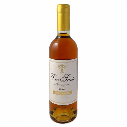 Terre a Mano. Vin Santo di Carmignano DOCG 2015 natural wine biodynamic and organic one of the great sweet white wines of Tuscany