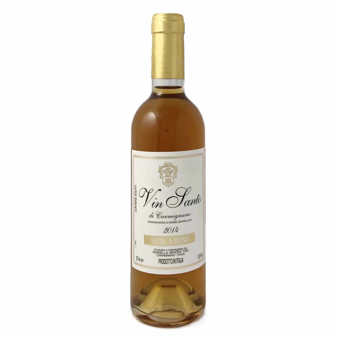 Terre a Mano. Vin Santo di Carmignano DOCG 2014 natural wine biodynamic and organic one of the great sweet white wines of Tuscany