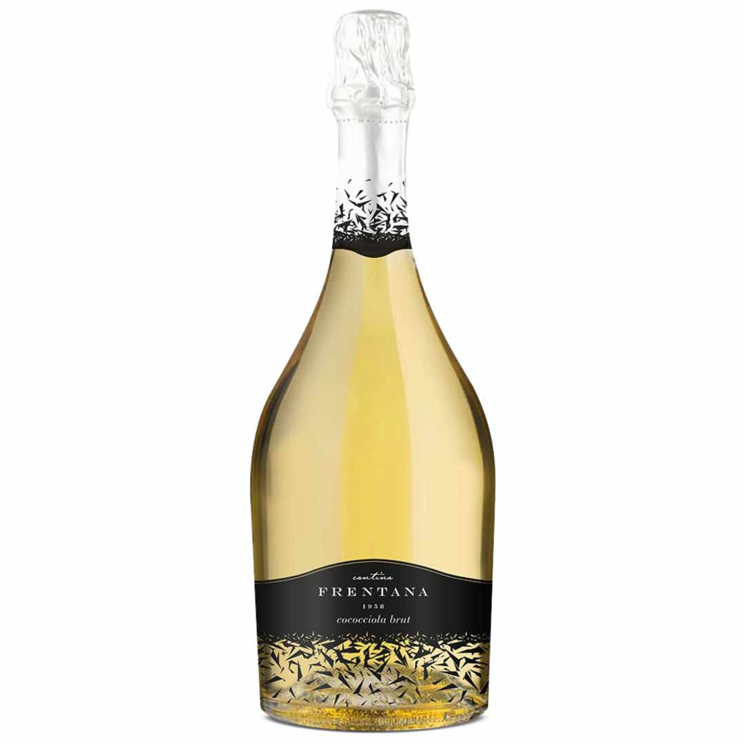 Cantine Frentana Cococciola Brut a charmat lungo sparkling wine or spumante from the Abruzzo in central Italy