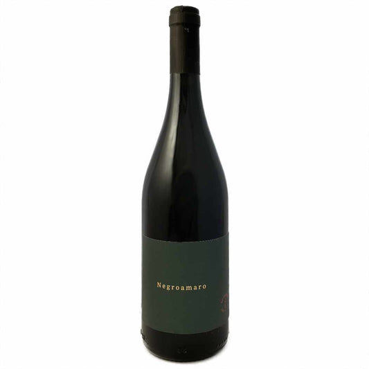 Guistini Negroamaro Avoglia with the Bat and Bottle label a full bodied dry fruity red from Puglia in southern Italy