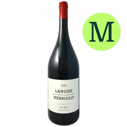 Lapo Berti Langhe Nebbiolo 2020 Magnum Lapo is winemaker with Enzo Boglietti in La Morra, Barolo he makes a tiny quality of his own wine using a natural, hands-off approach