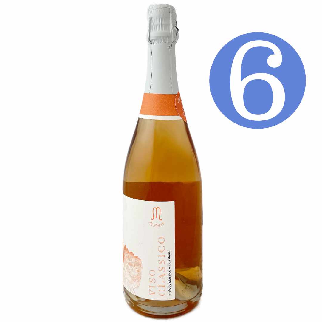 Le Marie. Viso Classico Rosato Pas Dose