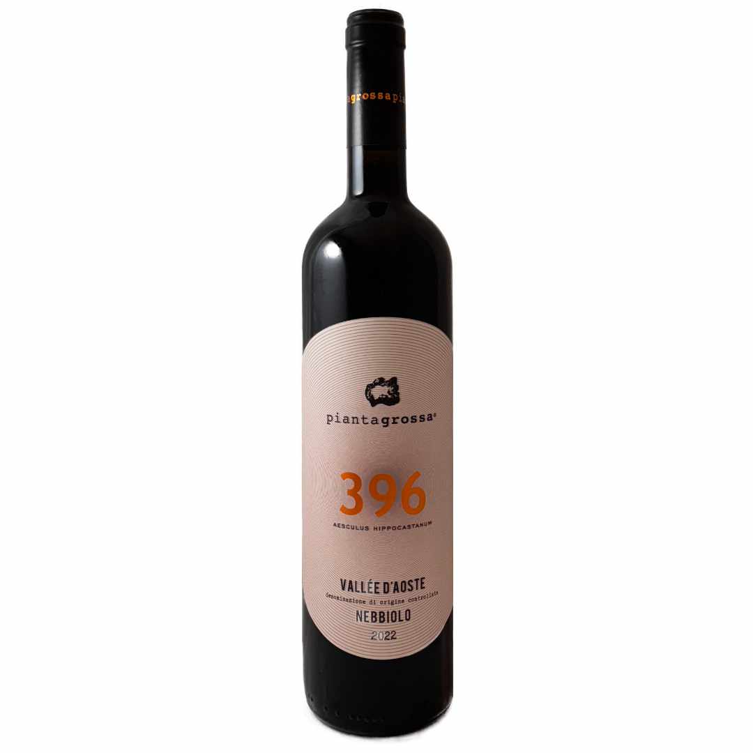 Pianta Grossa. '396' 2022 Vallee d'Aoste Nebbiolo extreme winemaking high altitude terraced vineyards from a small family business