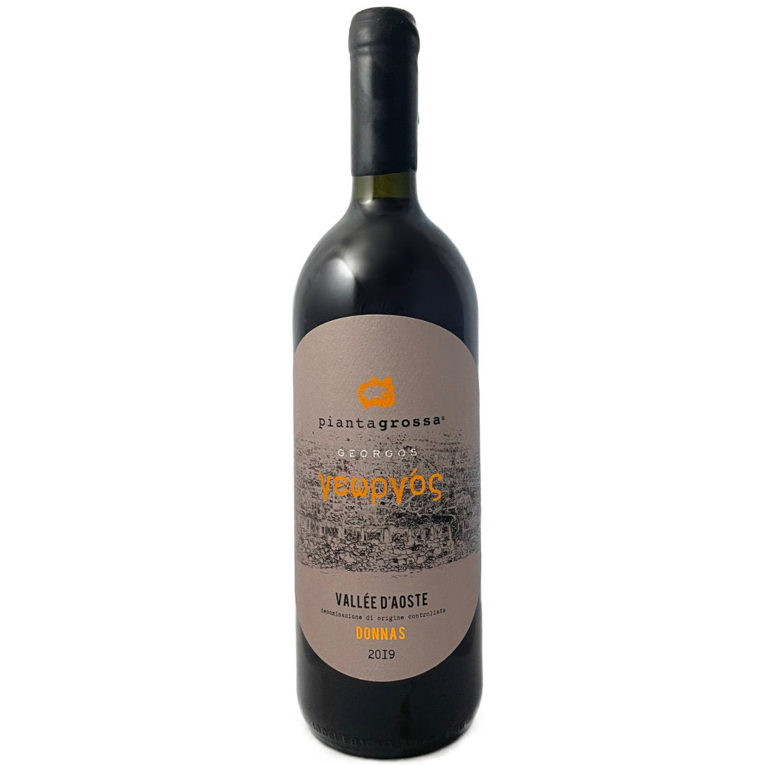 Pianta Grossa. Valle d'Aoste Donnas 2019 'Georgos' 100cl bottle great extreme winemaking from the mountainsides north of Carema