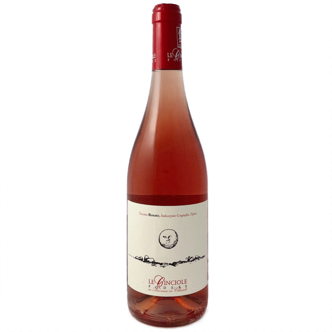 Le Cinciole Toscana Rosato a dry medium bodied rose made organically in Panzano Chianti Classico from Sangiovese