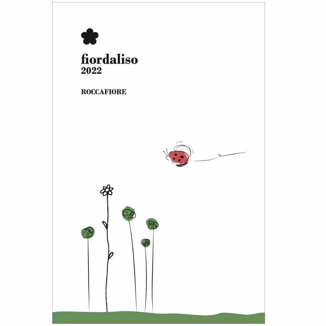 Roccafiore Fiordaliso 2022 Grechetto di Todi from Umbria a dry white Italian wine imported by Bat and Bottle