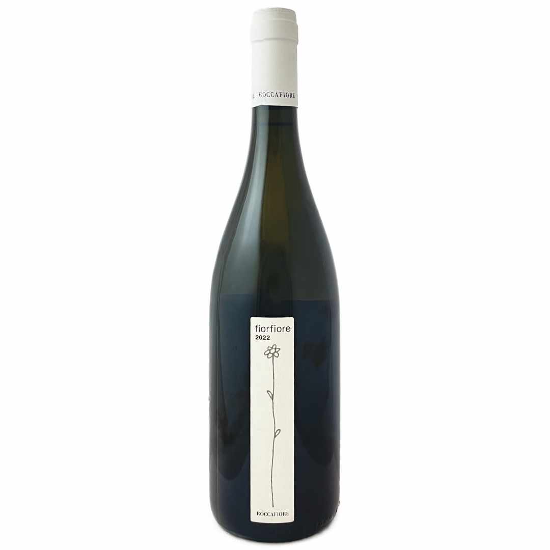 Roccafiore. Fiorfiore 2022 medium bodied dry Italian white wine made from certified sustainable Agriculture farmed Grechetto di Todi
