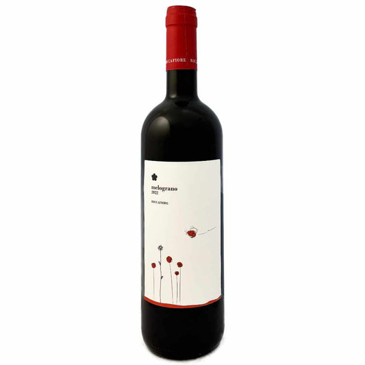 Roccafiore. Rosso 'Melograno' a clean light bodied Sangiovese wine from Umbria