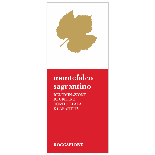 Roccafiore. Montefalco Sagrantino a full bodied Italian red wine from Umbria. Certified Sustainable Agriculture, artisan production