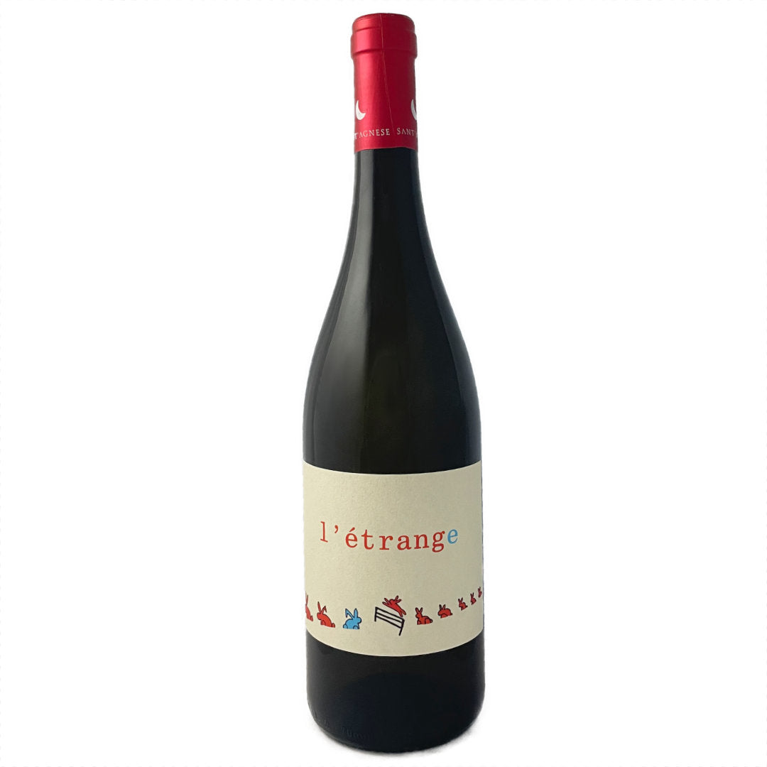 Sant'Agnese Vermentino L'Etrange full bodied dry white, orange, skin contact wine from Tuscany