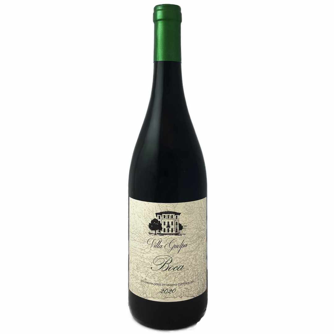 Villa Guelpa Boca a high altitude Nebbiolo from the Alto Piemonte medium to full bodied dry red wine