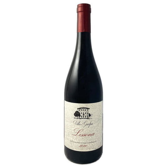Villa Guelpa Nebbiolo grown in the Lessona DOC A medium bodied dry red wine from Alto Piemonte Italy