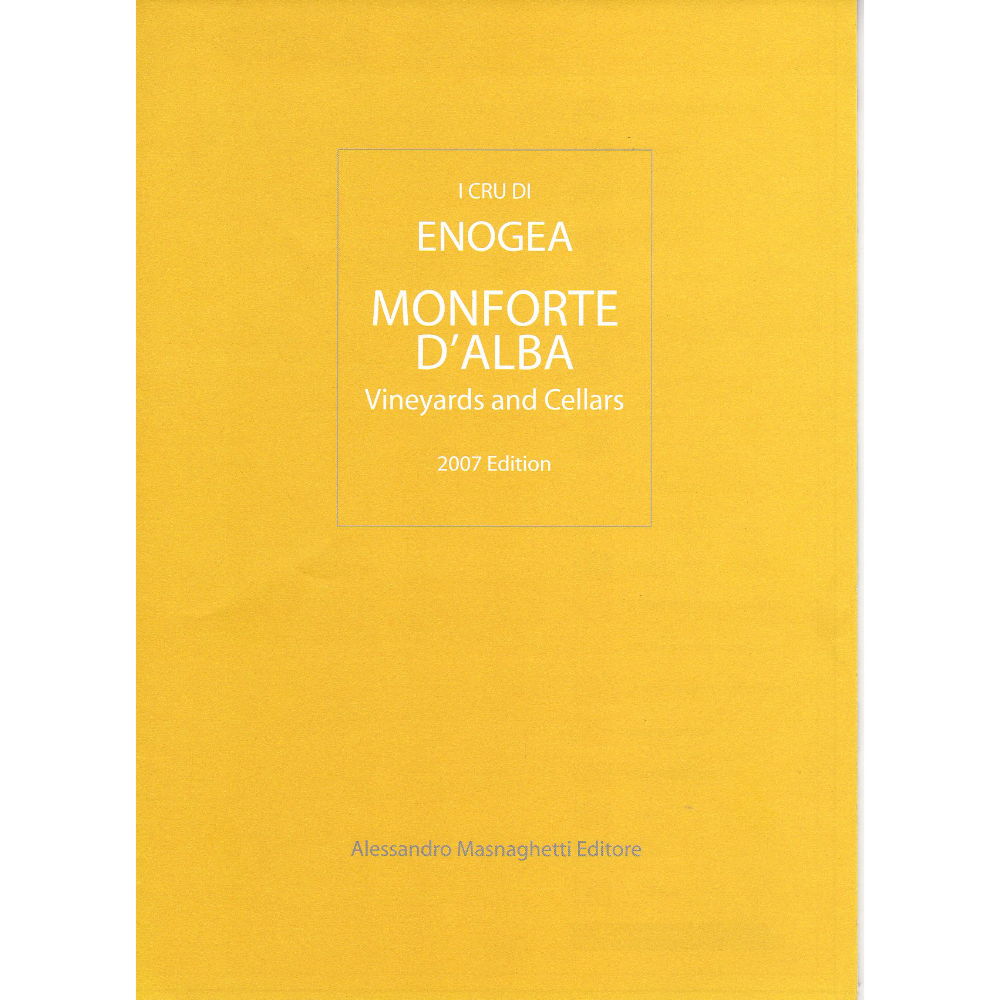 Alessandro Masnaghetti Wine Map. Barolo Monforte d'Alba Piemonte Italy