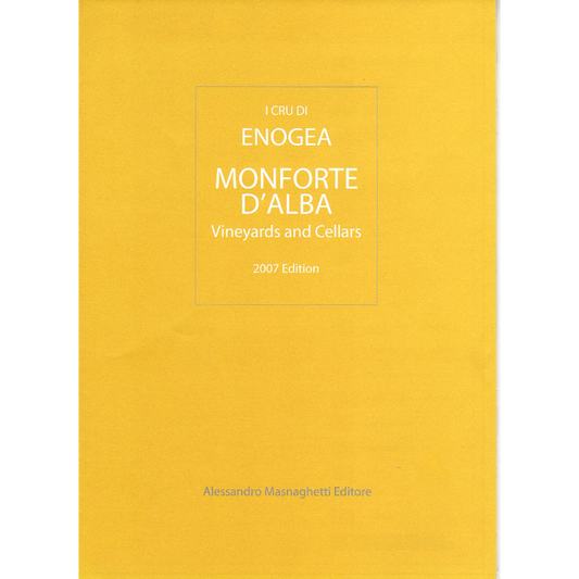 Alessandro Masnaghetti Wine Map. Barolo Monforte d'Alba Piemonte Italy