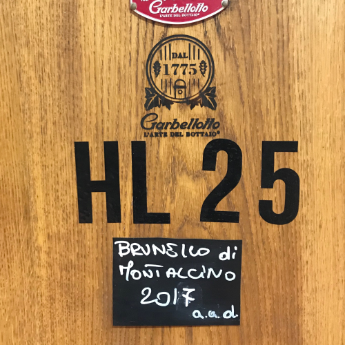 Fattoria del Pino Brunello di Montalcino 2017 Botti