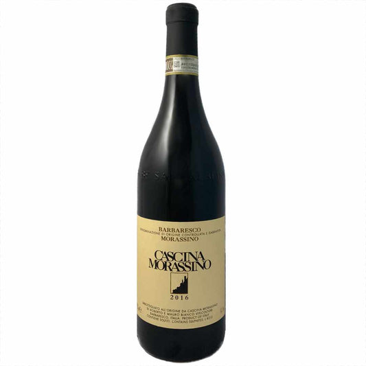 Cascina Morassino. Barbaresco 2016 Nebbiolo grown in the Langhe a dry medium bodied red wine from north west Italy
