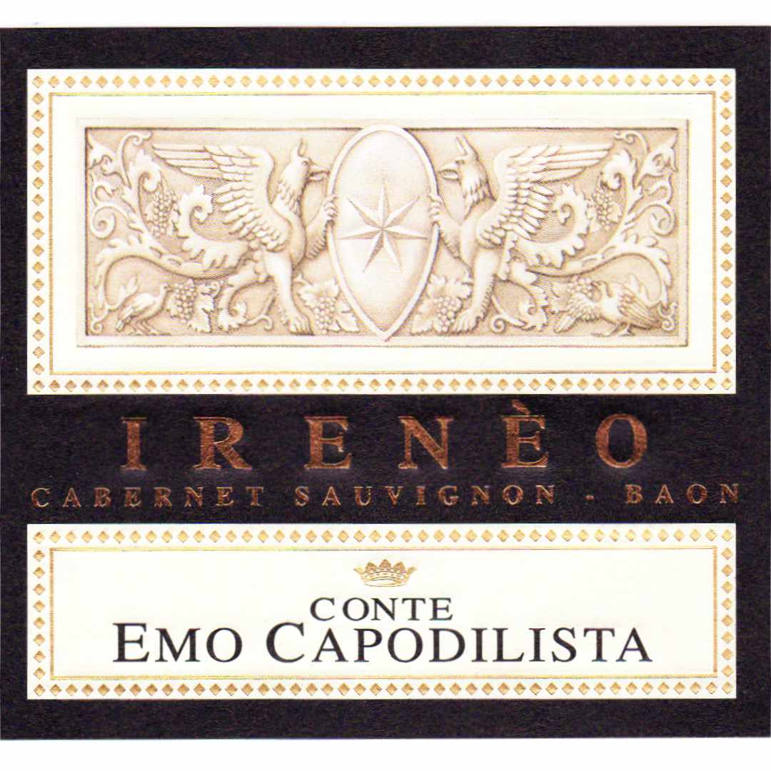 Conte Emo Capodilista Ireneo Colli Euganei Cabernet Sauvignon-Label