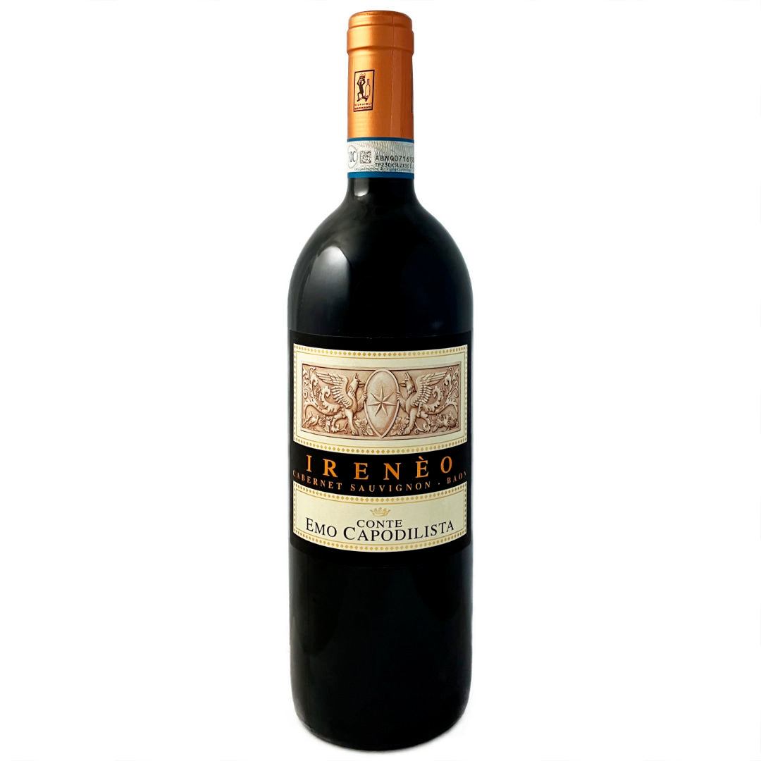 Conte Emo Capodilista Ireneo Colli Euganei Cabernet Sauvignon 2017 full bodied Italian red wine imported by Bat and Bottle