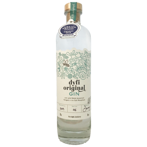 Dyfi Distillery Original Welsh Craft Gin from foraged botanicals in the Dyfi Valley UNESCO biosphere Wales