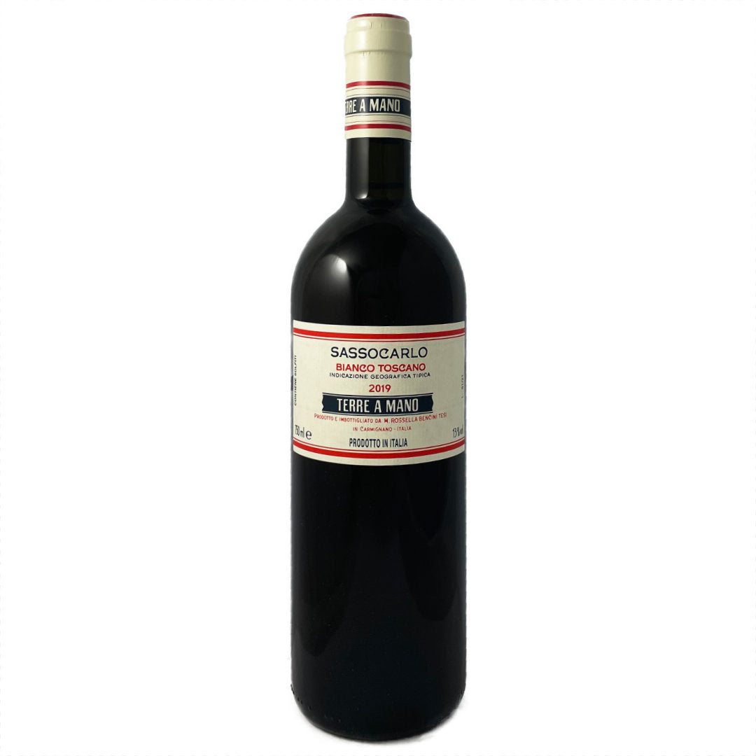 Rossella Bencini Terre a Mano Sassocarlo 2019 biodynamic old vine Trebbiano from Tuscany, Italy