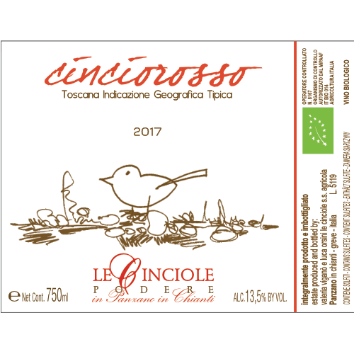 Le Cinciole. Cinciorosso