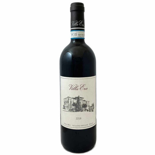 Villa Era 2016 Coste della Sesia a very small artisan historical family wine producer in Vigliano in the province of Biella in the Alto Piemonte made from the Nebbiolo grape type