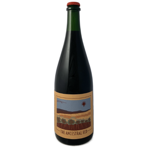 The English Winemaker The Ancestral Red from Leistershire Pinot Noir and Pinot Gris dry semi-sparkling red wine PetNat made by Matt Gregory