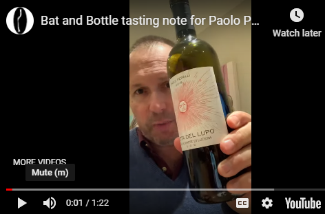 Ben Robson of Bat and Bottle talks about Paolo Petrillis Motta del Lupo Rosso