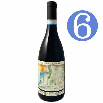Vicentini Valpolicella Bacco, a taste of Verona! A full bodied red from the Veneto 6 bottle case offer