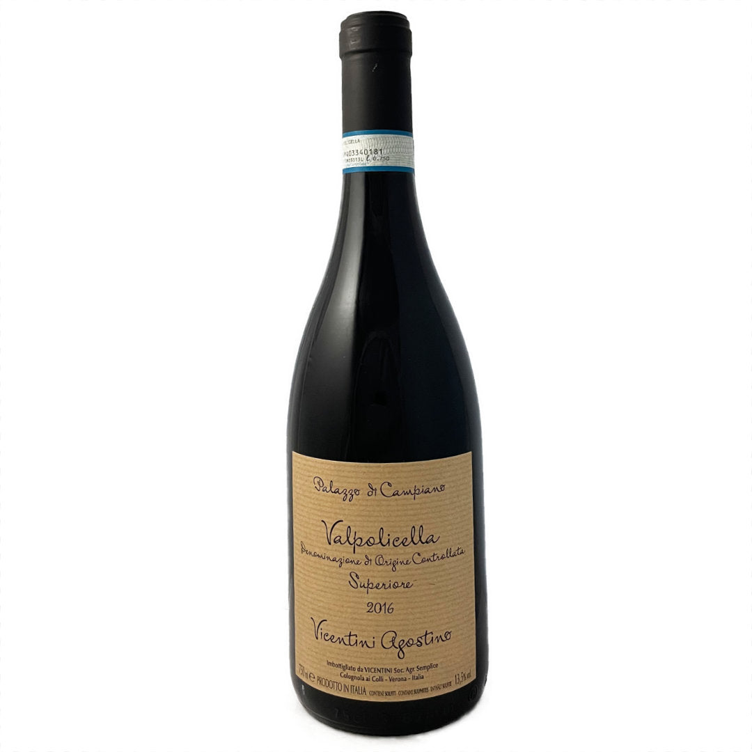 Vicentini Valpolicella Superiore Palazzo di Campiano high altitude single vineyard Valpolicella medium bodied elegant red wine