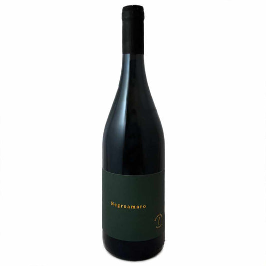 Guistini Negroamaro Avoglia with the Bat and Bottle label a full bodied dry fruity red from Puglia in southern Italy