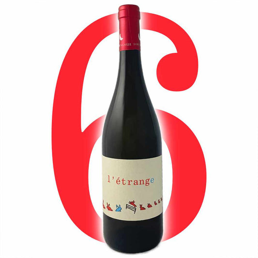 Bat and Bottle has a Christmas 6 bottle offer on Paolo Gigli's Sant'Agnese, Vermentino L'Etrange full bodied dry white, orange, skin contact wine from Tuscany