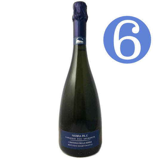 Cantina della Serra. Erbaluce Spumante Brut 'Serra Blu'