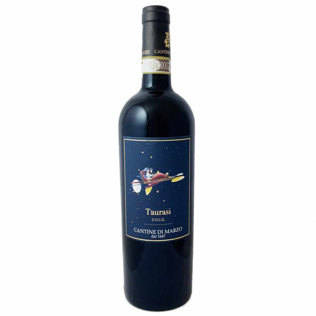 Cantine di Marzo Taurasi a full bodied red wine made fomr the Alianico grape varietyu grown in Campania in Southern Italy