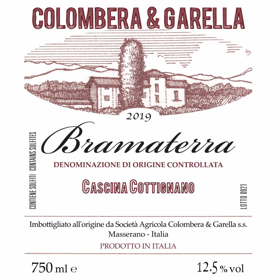 Colombera & Garella. Bramaterra 'Cascina Cottignano' Full bodied Italian wine from the Alto Piemonte made from Nebbiolo, Vespolina and Croatina by Giacomo Colombera and Christiano Garella