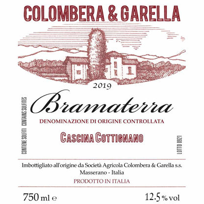 Colombera & Garella. Bramaterra 'Cascina Cottignano' Full bodied Italian wine from the Alto Piemonte made from Nebbiolo, Vespolina and Croatina by Giacomo Colombera and Christiano Garella