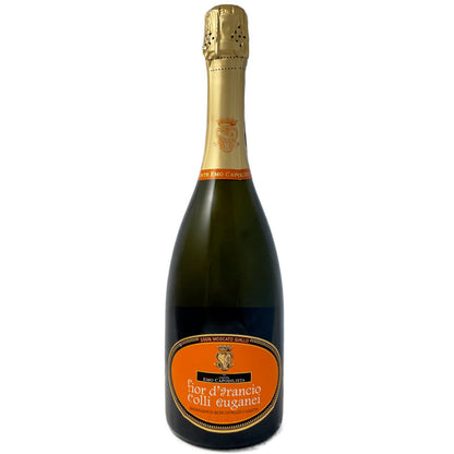 Conte Emo Capodilista La Montecchia Colli Euganei Fior D'Arancio dolce spumante made from Moscato Giallo just 6%
