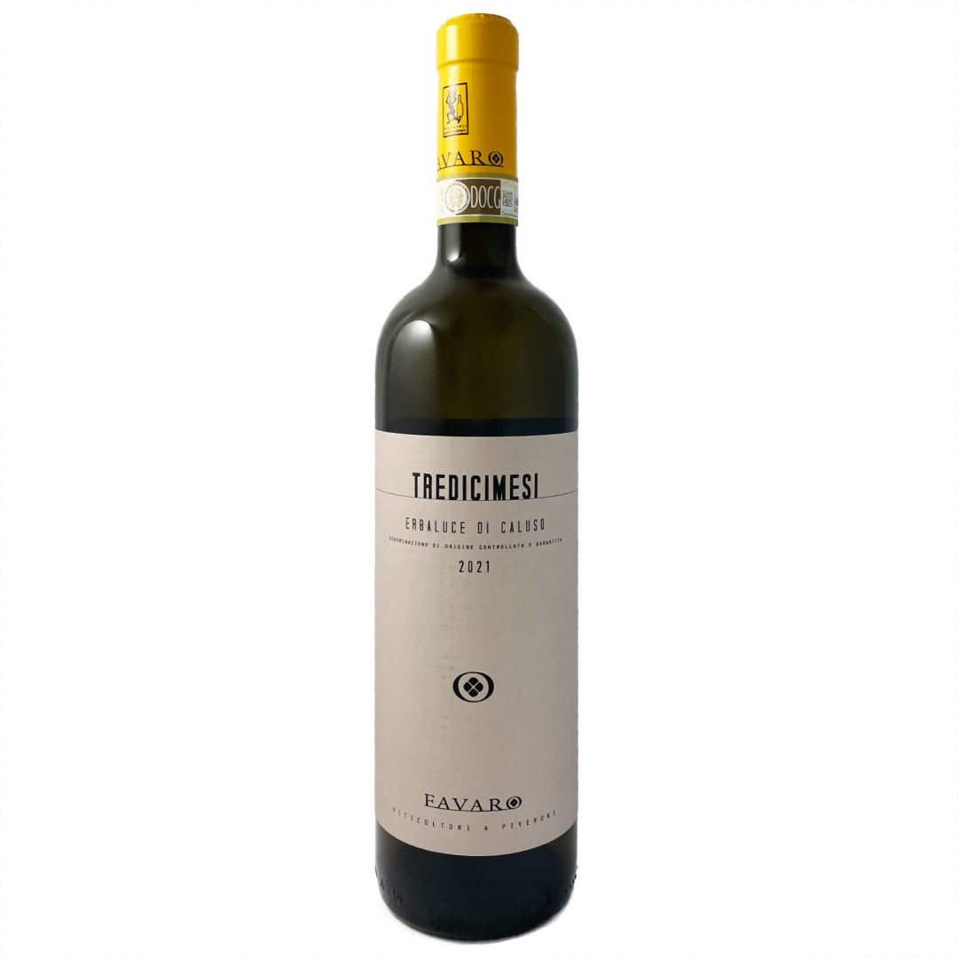 Favaro. Erbaluce di Caluso Tredicimesi '13' Canavese dry white Italian wine