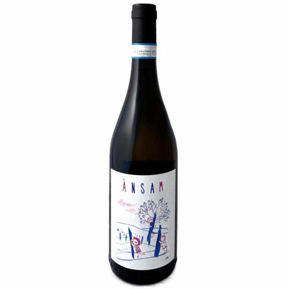 Gabriele Cordero Ansam Timorasso full flvoured white white from Piemonte officially a Langhe bianco DOC imported by Bat and Bottle
