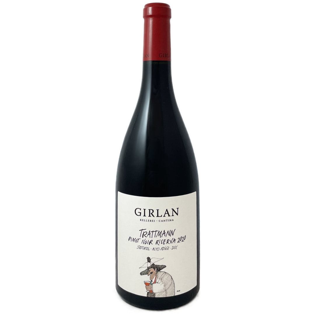 Kellerei Girlan Pinot Noir Riserva 'Trattmann Mason' Sudtirol Alto Adige Italian mountain wine