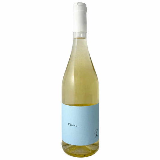 Bat and Bottle own label Fiano made by Giustini a family wine producer near Taranto in Puglia a dry white Italian wine